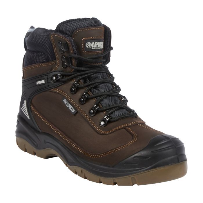 Apache Ranger Brown Safety Boot Size 6 Main Image