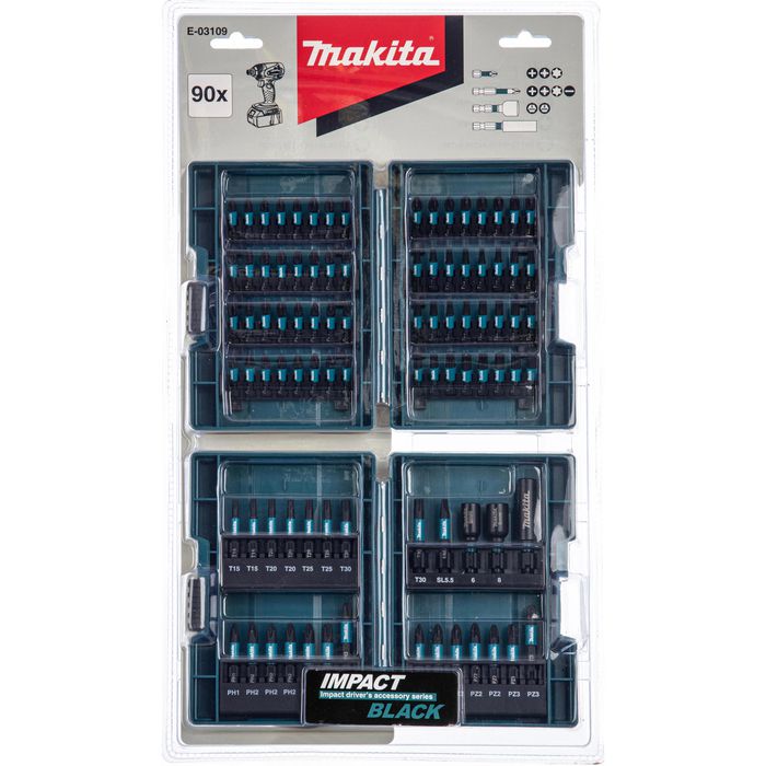 Makita E-03109 IMPACT BLACK BIT SET