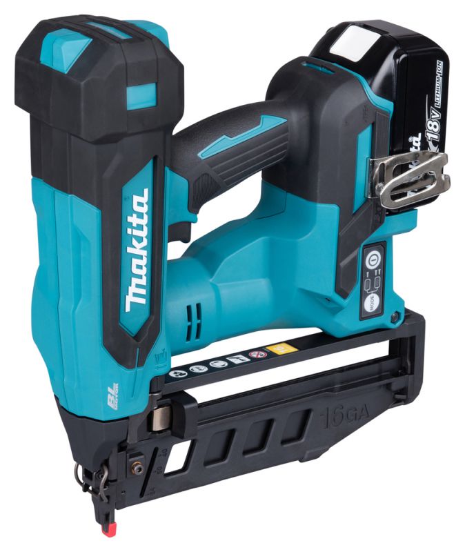 MAKITA 16Ga Brad Nailer in Makpac case (Straight mazagine) DBN601ZJ Main Image