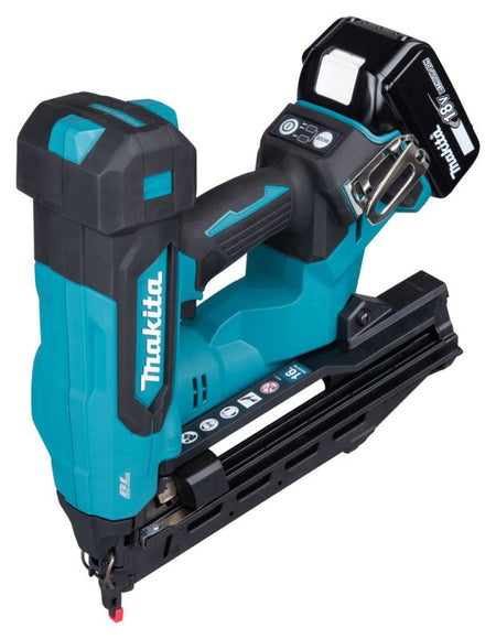 MAKITA 16Ga Brad Nailer in Makpac case (Angled Magazine) DBN610ZJ Main Image