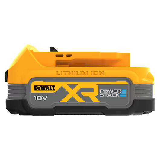 DEWALT Power Tools DCBP034 XR POWERSTACK Slide Battery 18V 1.7Ah Li-ion Main Image