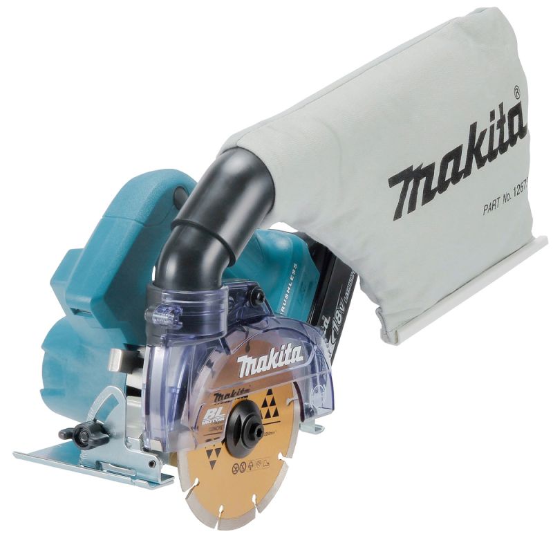 Makita DCC500Z 18v LXT AWS Cordless Brushless 125mm Disc Cutter Body Only Main Image
