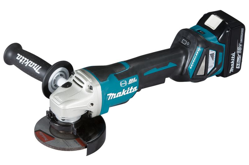 MAKITA 18V Brushless Angle Grinder 115mm Paddle Switch Main Image