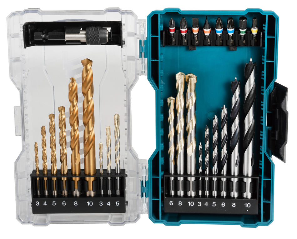 MAKITA 27PC BIT SET CLEAR CASE MZ