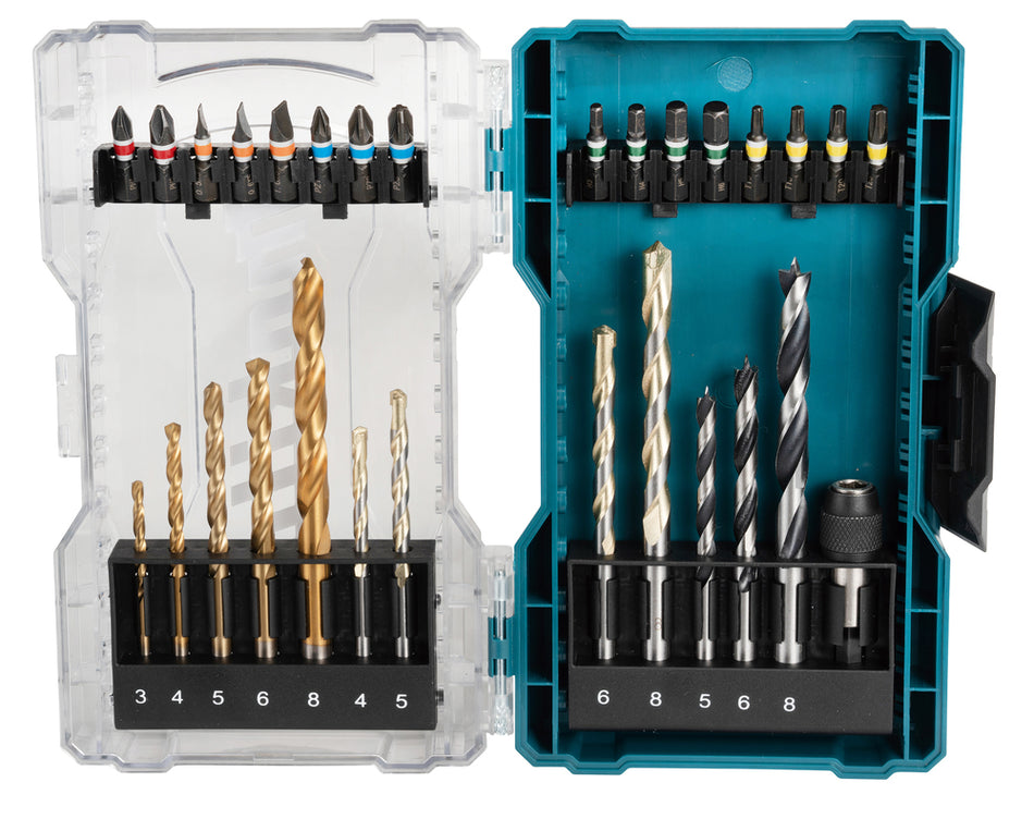 MAKITA 29PC BIT SET CLEAR CASE MZ