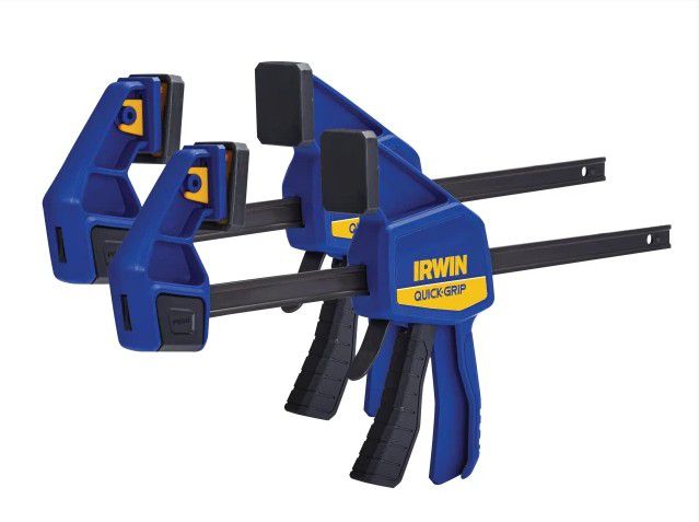 IRWIN® Quick-Grip® Quick-Change Medium-Duty Bar Clamp 300mm (12in) (Twin Pack) Main Image