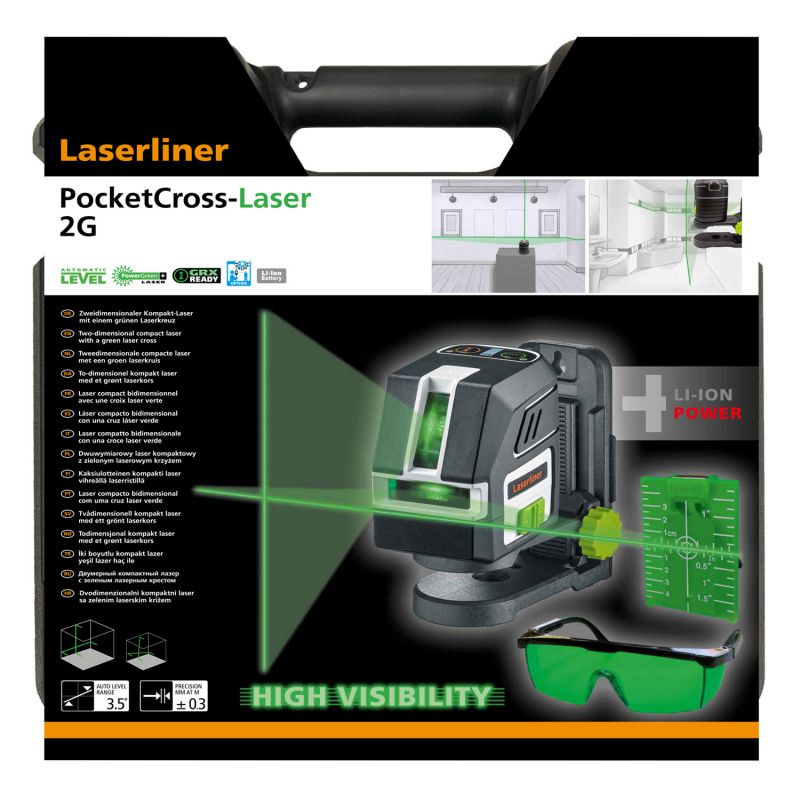 Laser Liner PocketCross Laser 2G Main Image