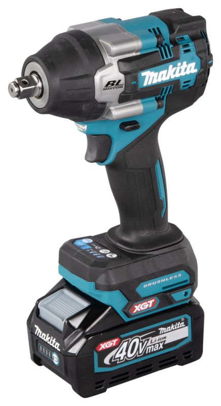 MAKITA TW007GZ01 40Vmax Impact Wrench 760Nm (½ Square, C-ring) with Makpac case Main Image